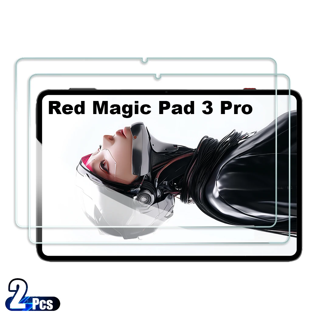 2-Pack Tempered Glass Screen Protector - Anti-Scratch HD Protective Film