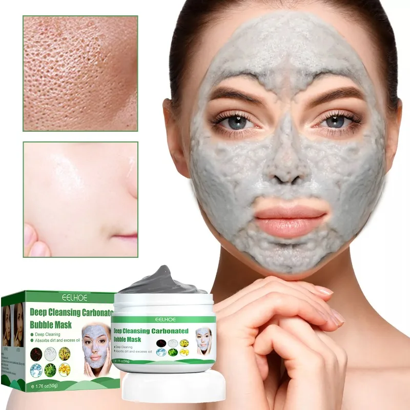 Description Picture 3 of itemCleansing Applicator Bubble Mask Moisturizing Gentle Applicator Oxygen Blackhead & Acne Cleansing Mud Mask