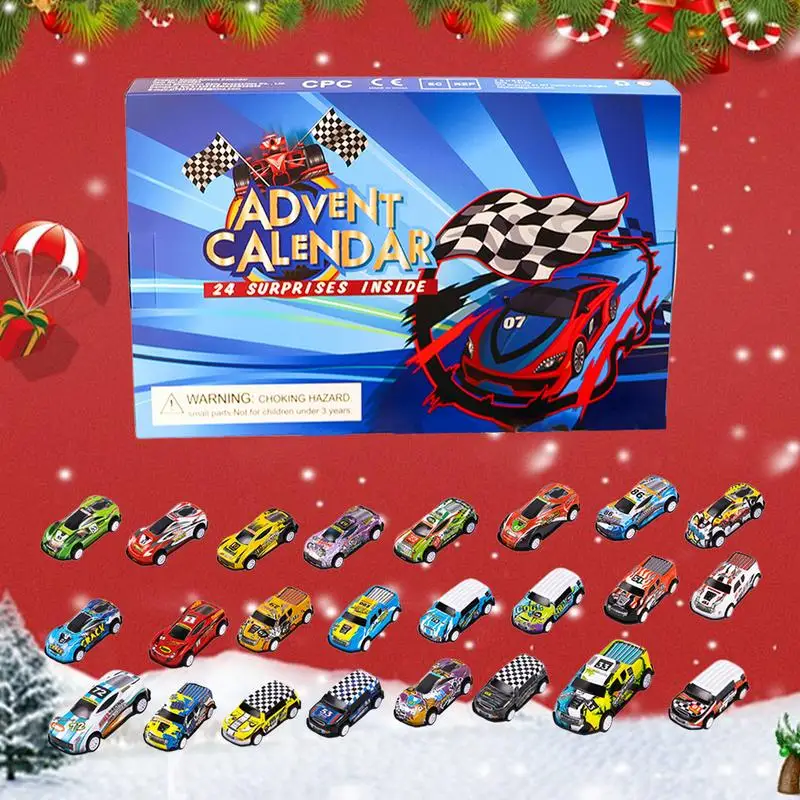 D-FantiX Calendario dell'Avvento dei Dinosauri 2023 per bambini, 24 giorni di conto alla rovescia per il Natale Calendari dell'Avvento Dino Giocattolo Regalo di Natale per Ragazzi Ragazze 3 4 5 6 Anni