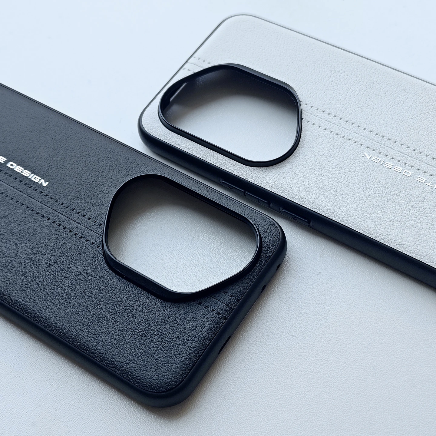 Luxury PU Leather Phone Case - Skin-Friendly Silicone Rubber Cover & Bumper