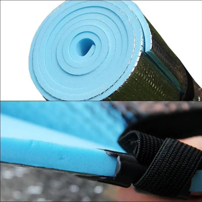 Yoga Mat Thick Camping Mat Waterproof Workout Soft Rebound Versatile Foam Camping Pad for Fitness Yoga Beach Grass
