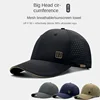 Oohmy XXXL Men Women Baseball Cap small head Big Head Plus Size Mesh Top Quality Oversize Sport Snapback Hat 56-60cm 61-63cm 3