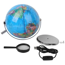 

20CM Globe Teaching Supplies Desktop Decor Educational Toy with LED Light20 constellations with light and metal bottom