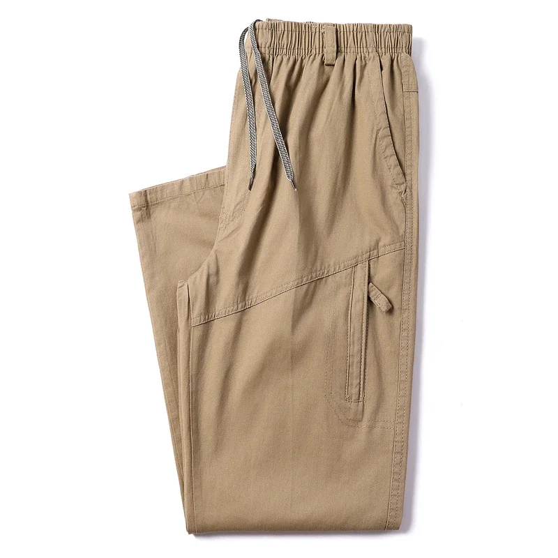 Men's Workwear Casual Cotton Pants Fashionable and Comfortable Pants - 3