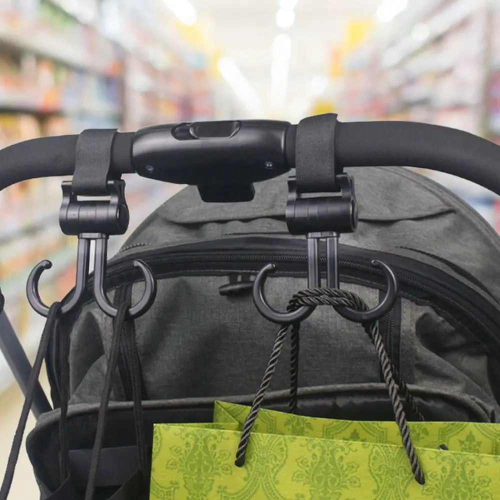 

Traveling Hanging Storage Hook Pushchair Hanger Shopping Hook Clip Pram Hook Baby Stroller Double Hook Stroller Accessories