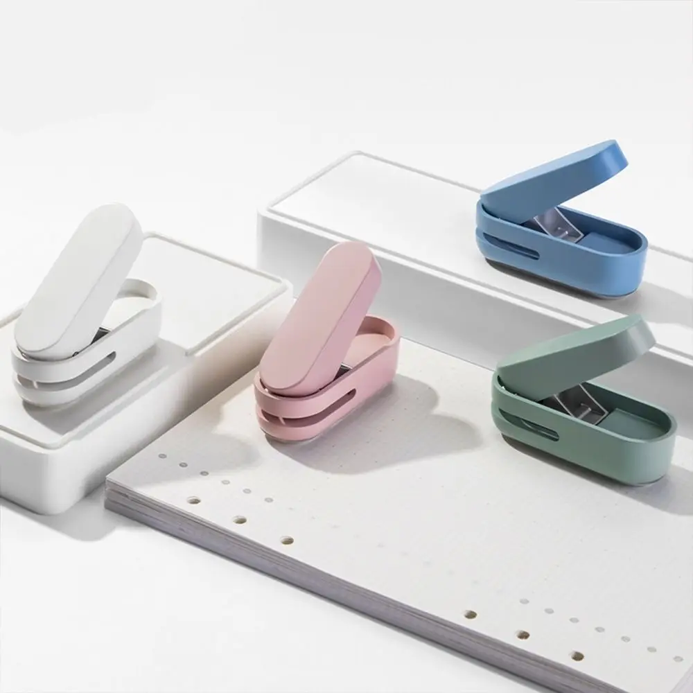 

Мини-Дырокол с одним кольцом, Милая бумажная дырокола с 1 отверстием для скрапбукинга, бумаги, рукоделия, милые Канцтовары