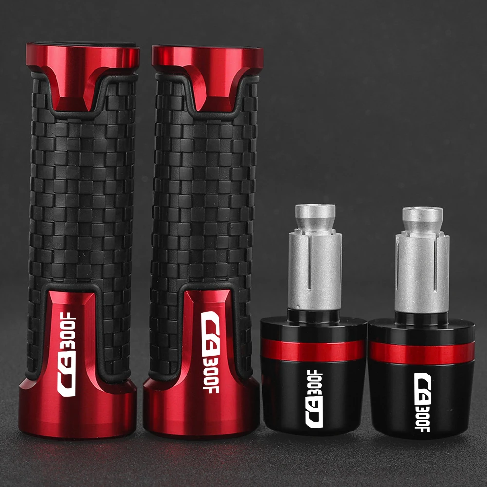 

For HONDA CB300F CB 300F 2014 2015 2016 2017 2018 2019 2020 2021 2022 2023 7/8'' 22MM Handle Bar Cap End Plugs Handlebar Grips