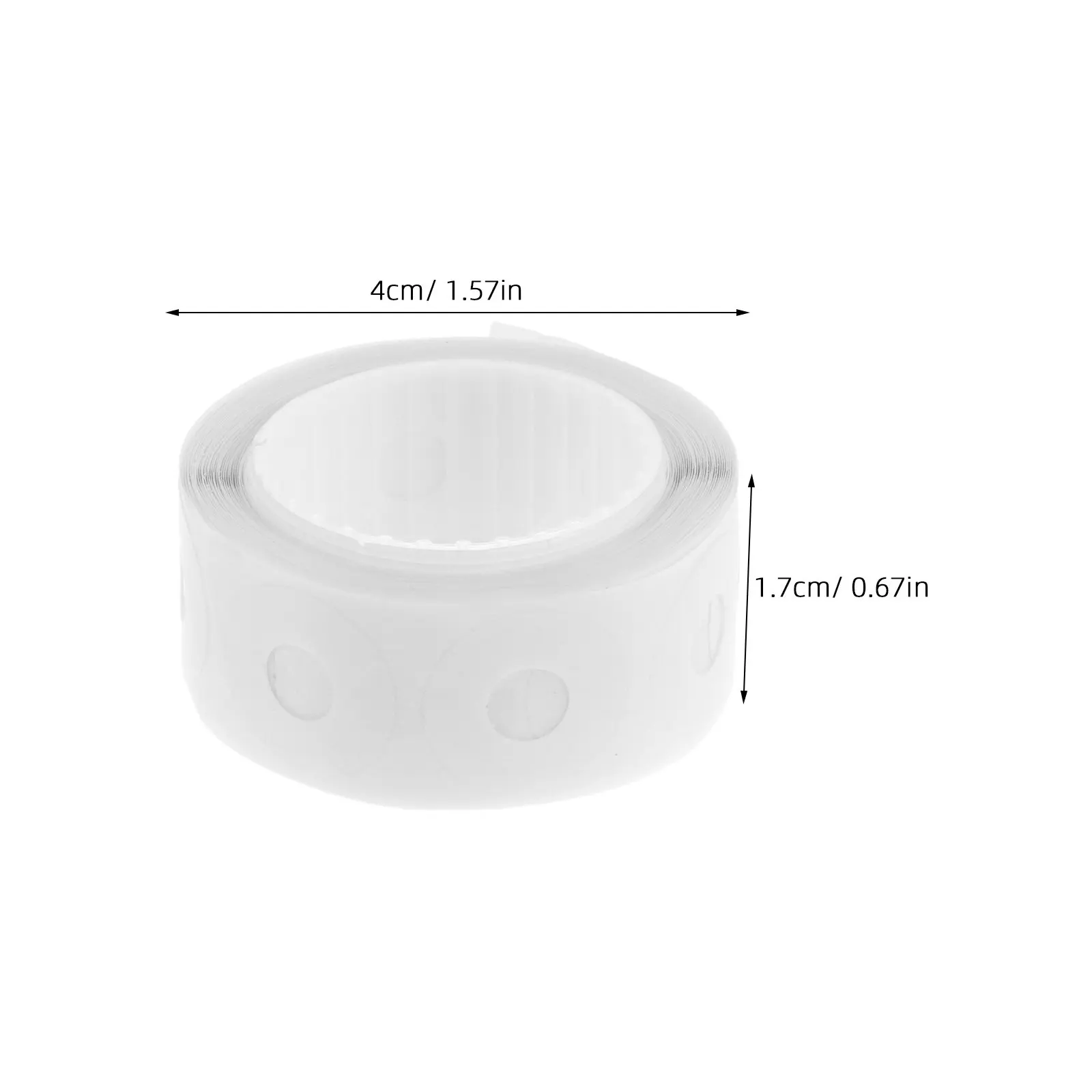 1 상자 투명 구멍 보강 스티커 자체 접착식 펀치 구멍 보강제 노트북 종이 바인더 페이지 보호기 원형