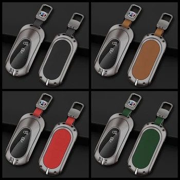 Custodia protettiva per chiave a distanza per auto in lega di zinco per Mercedes Benz classe C S W206 W223 S350 S450 S500 C260 C300 accessori protettivi - Custodia protettiva per chiave a distanza per auto in lega di zinco per Mercedes Benz