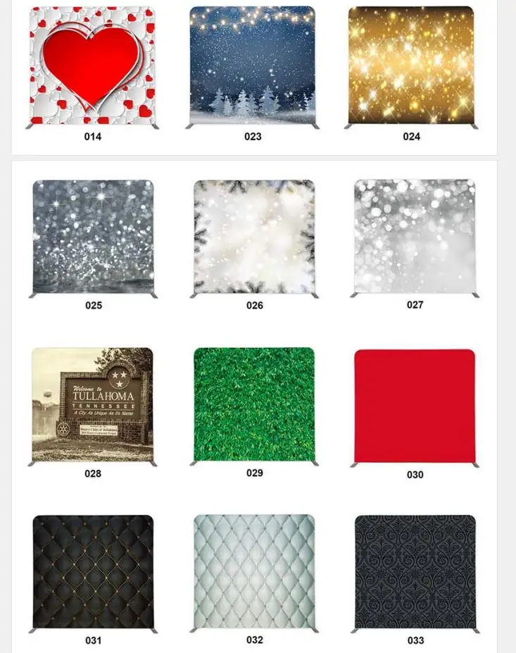 Customize Double Sided Print Wood Pillow Case Backdrop for Photography Wedding Party Decoration Birthday Background