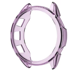 TPU Soft Shell Edge Protector Case Frame - Protective Bumper Cover for Smartwatch Accessories (Purple)