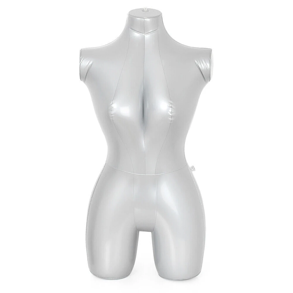 Description Picture 4 of item1pcs Woman Full Body With Arms Inflatable Mannequin Fashion Dummy Window Display Stand Torso Ladies Whole Body Modeling Tool