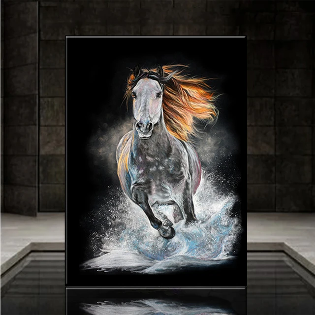Diamond Painting Paintings Horses  Diamond Art Painting Horses - Diamond  Art - Aliexpress