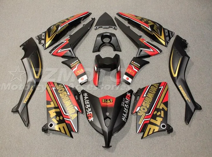 

НОВЫЕ комплекты обтекателей из АБС-пластика, подходят для YAMAHA TMAX530 T-MAX 530 2012 2013 tmax-530 12 13 14, кузов красного и золотого цвета на заказ