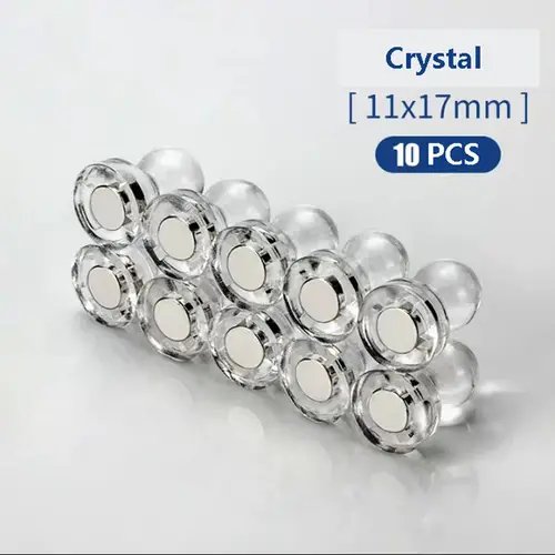 Strong Neodymium Noticeboard Pin Magnets Fridge DIY Whiteboard Uses in Office Advertising Education and Other Pur 10pcs - Image 11