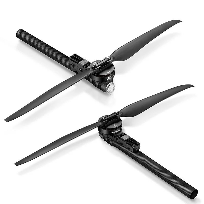 오리지널 하비윙 X11 맥스 X11 플러스 파워 X로터 FOC 콤보 80A ESC 모터 41335 CW/CCW 30KG 프로펠러 50mm 튜브 (UAV 드론용)