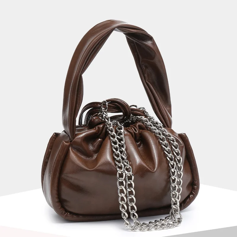 

Брендовая сумка-мешок на шнурке для женщин, новинка 2024, сумка на плечо, Роскошный кошелек и сумочка, дизайнерская сумка через плечо, Высококачественная сумка