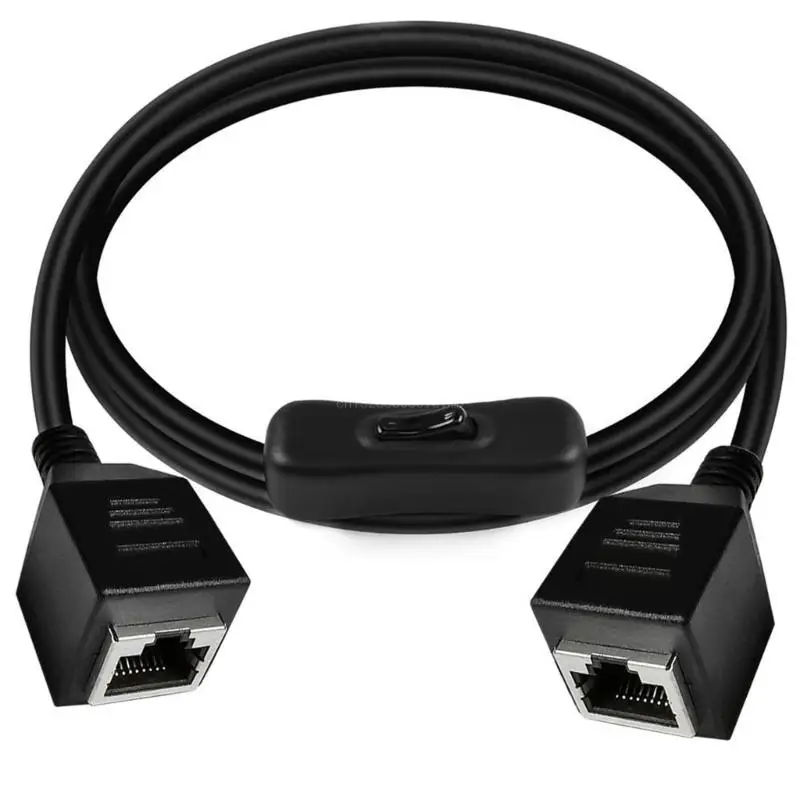 Cavo Ethernet di prolunga accoppiatore RJ45 schermato Cat7/Cat6A/Cat6/Cat5E da femmina a femmina 2 pezzi