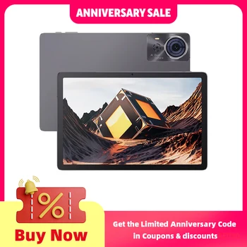 Cubot TAB 70, 2025 New Tablet Android 14, Octa-Core, 16GB RAM(6GB+10GB), 128GB ROM, 10.95" HD+ Screen, 8200mAh, GPS, Face ID