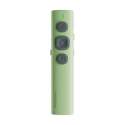 Enhanced Bluetooth Remote for Page Turning, Media Control, and Photo Capture (Green)