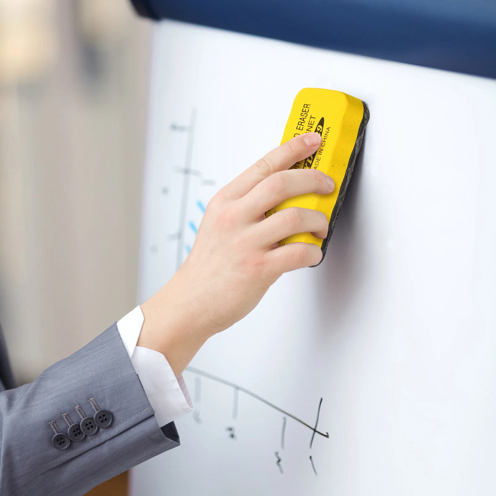 마법의 물 그림 펜, 마그네틱 화이트보드 키트, 화이트보드 펜, 화이트보드 핀, 어린이 화이트보드 후크, 스푼 포함