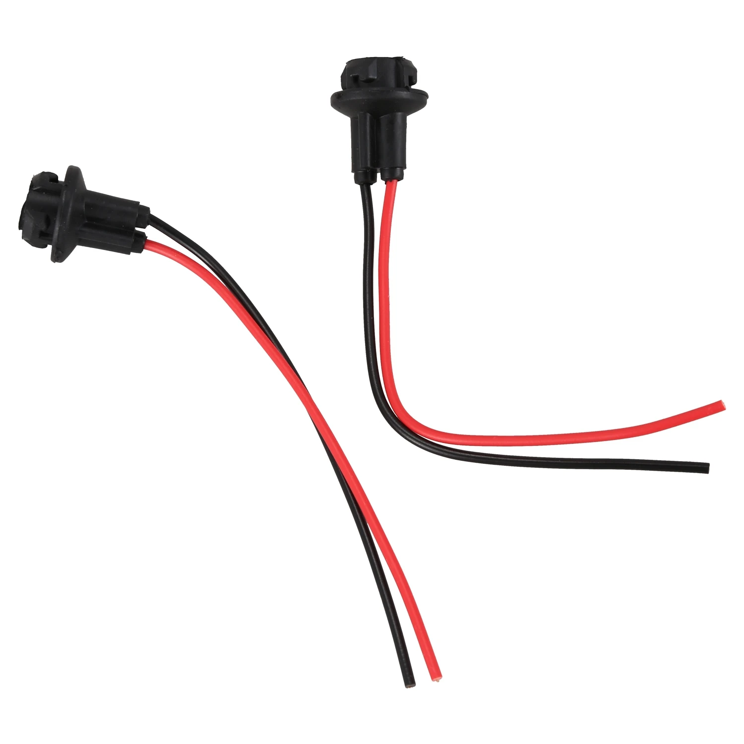 T10 W5W 168 194 Lamp holder Socket glass base 10x Black lamp holder lamp bulb holder