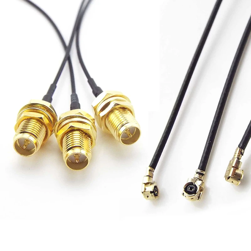 

10/15/20cm U.FL/IPX IPEX UFL to RP-SMA SMA Female Male Antenna WiFi Pigtail Cable ufl ipex 1.13mm RF Cable h J17