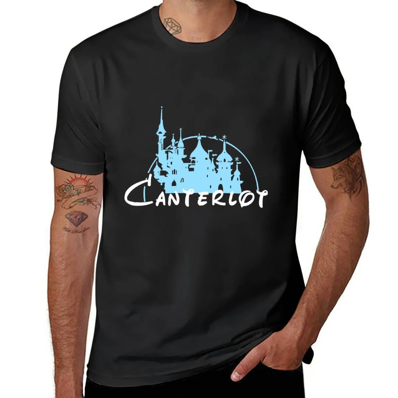 

Canterlot T-Shirt funnys tees for a boy men t shirt