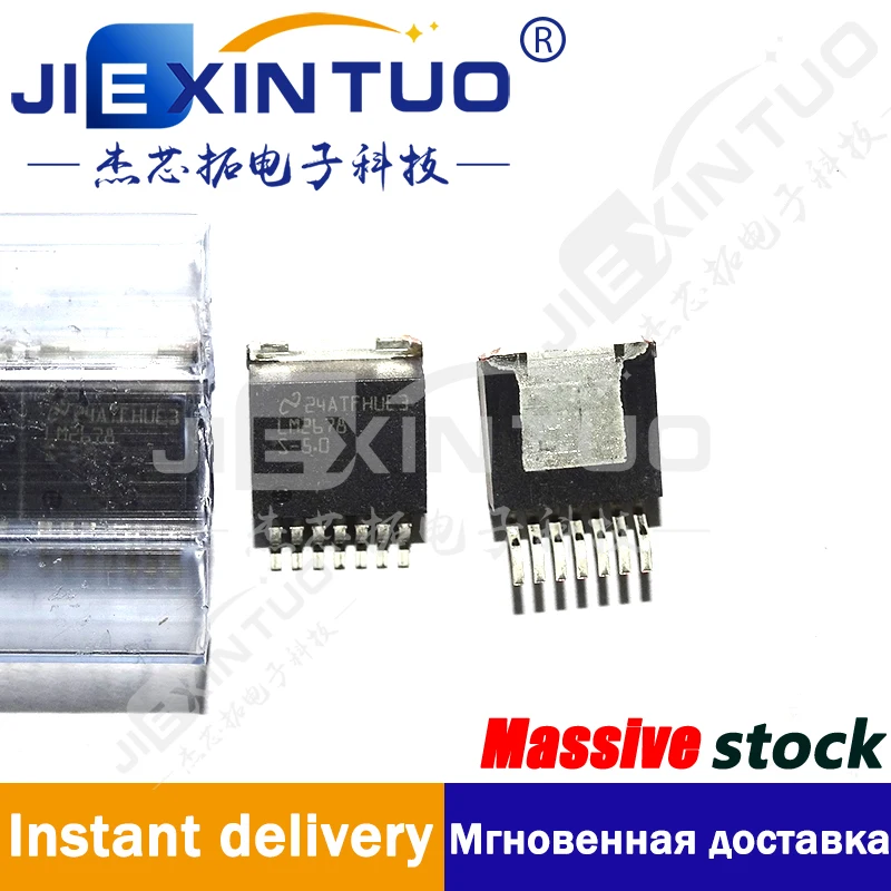 Lm2678S-5.0/Nopb Lm2678S-5.0 Ic Reg Buck 5V 5A To263-7 Buck Switching Regulator Ic Positivo Fisso 5V 1 Uscita 5A To-263-8,