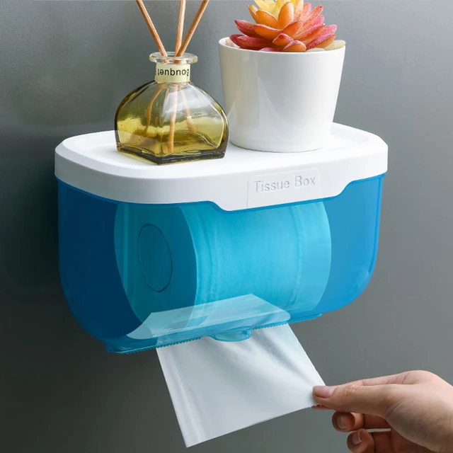 Punch Free Tissue Paper Organizer Stand, with Tissue Roll Srage Rack Tissue  Paper Holder, for Washroom Home Bathroom - AliExpress