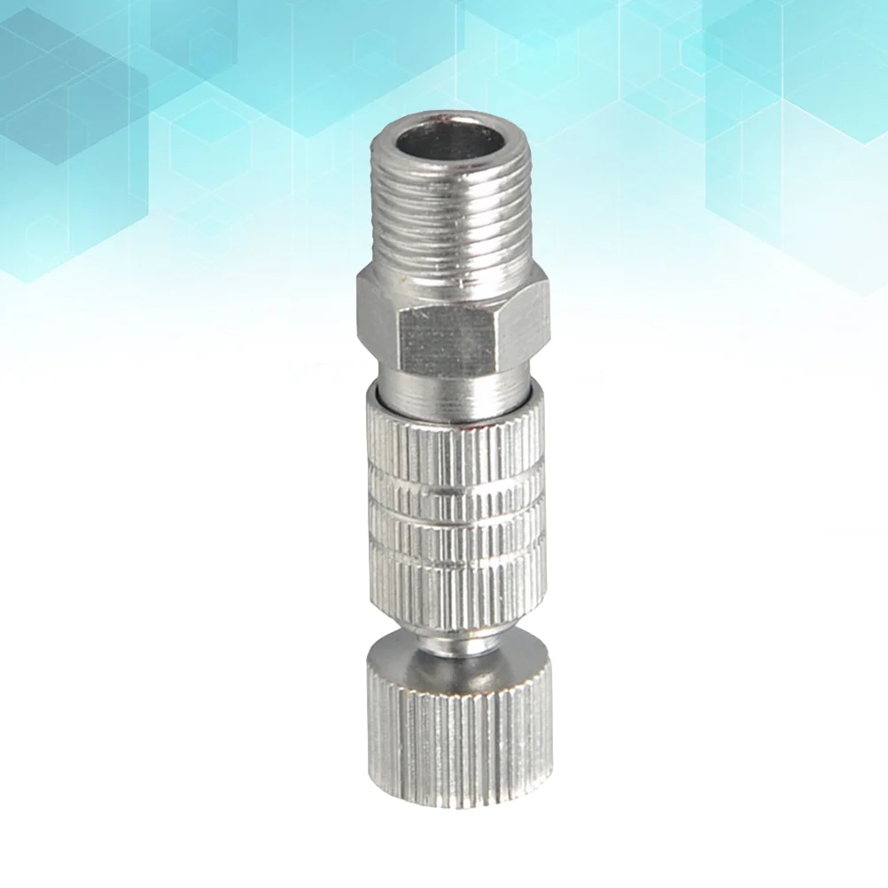 

Quick Release Airbrush Coupler Self-lock Hose Connector Release Adapter (Silver)