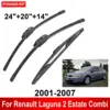 1/2/3/4/6PCS Car Wiper For Renault Laguna 2 Estate Combi 2001-2007 Front Rear Wiper Blades Brushes Cutter Auto Accessories 2006 1
