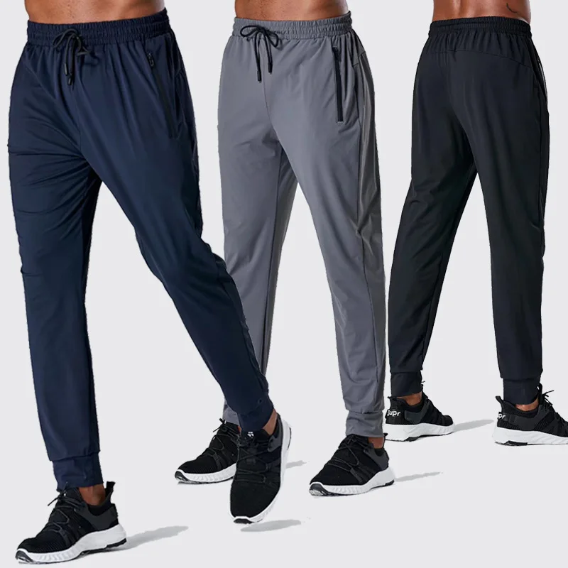 Quick-drying sweatpants running fitness pants training pants legs leisure leg binding pants trousers