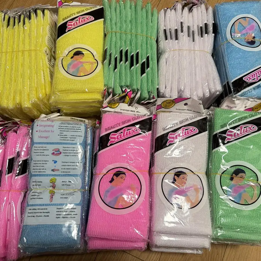 Beauty Skin Exfoliating Cloth 1pcs/lot Washcloth Japanese Body Wash Towel Nylon Bath Towel Skin Polishing