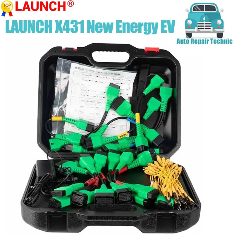 

Новинка 2024, инструмент для диагностики автомобиля LAUNCH X431, Новая батарея для электромобилей, инструмент для диагностики автомобиля, работает с X431 PAD V/PAD VII