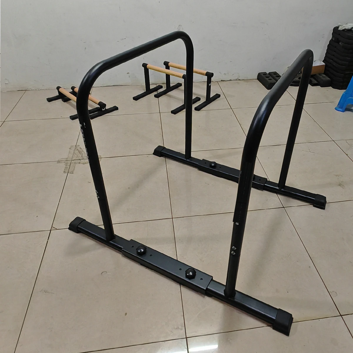 Pull Up Bar Heavy Duty Dip Stands Fitness Workout Dip Bar Station Stabilizer Push Up Stand Parallel