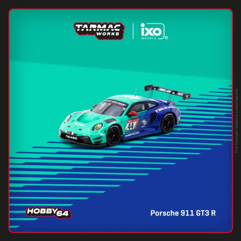 TW 1:64 GT3 911 997 964 시뮬레이션 합금 자동차 모형, 어린이를 위한 선물 장난감, 성인 수집용 장식품.