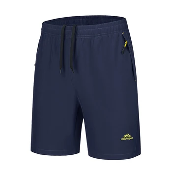 MAGCOMSEN Men's Workout Shorts Gym Sports Casual Clothing Solid Color Fitness Running Quick Dry Breathable Training Short Pants 2