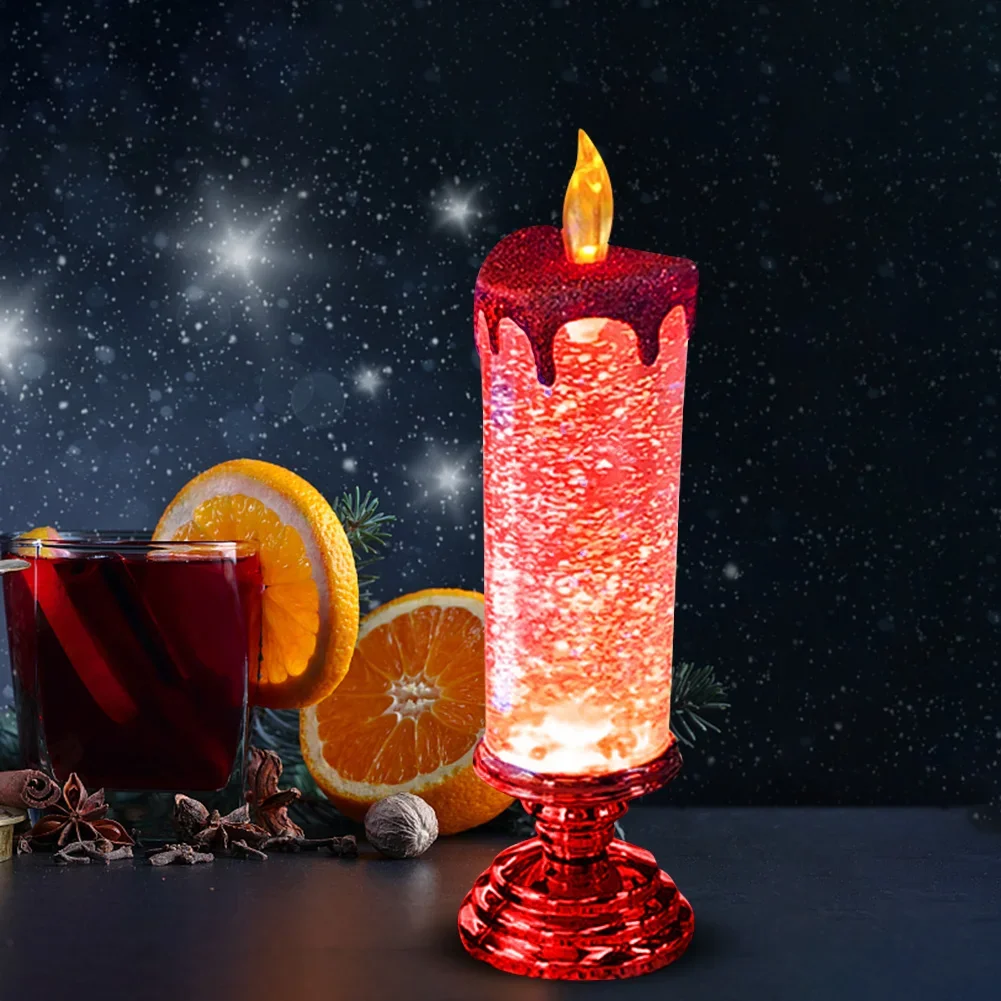Colored led candles deals