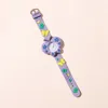2 colors Butterflies Dial silicone Quartz Watch For Children Kids Wristwatch 3