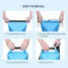 10L 4 Colors Floating Waterproof Dry Bag, Roll Top Sack Keeps Gear Dry for Backpacking, Kayaking, Rafting, Boating, Swimming 5
