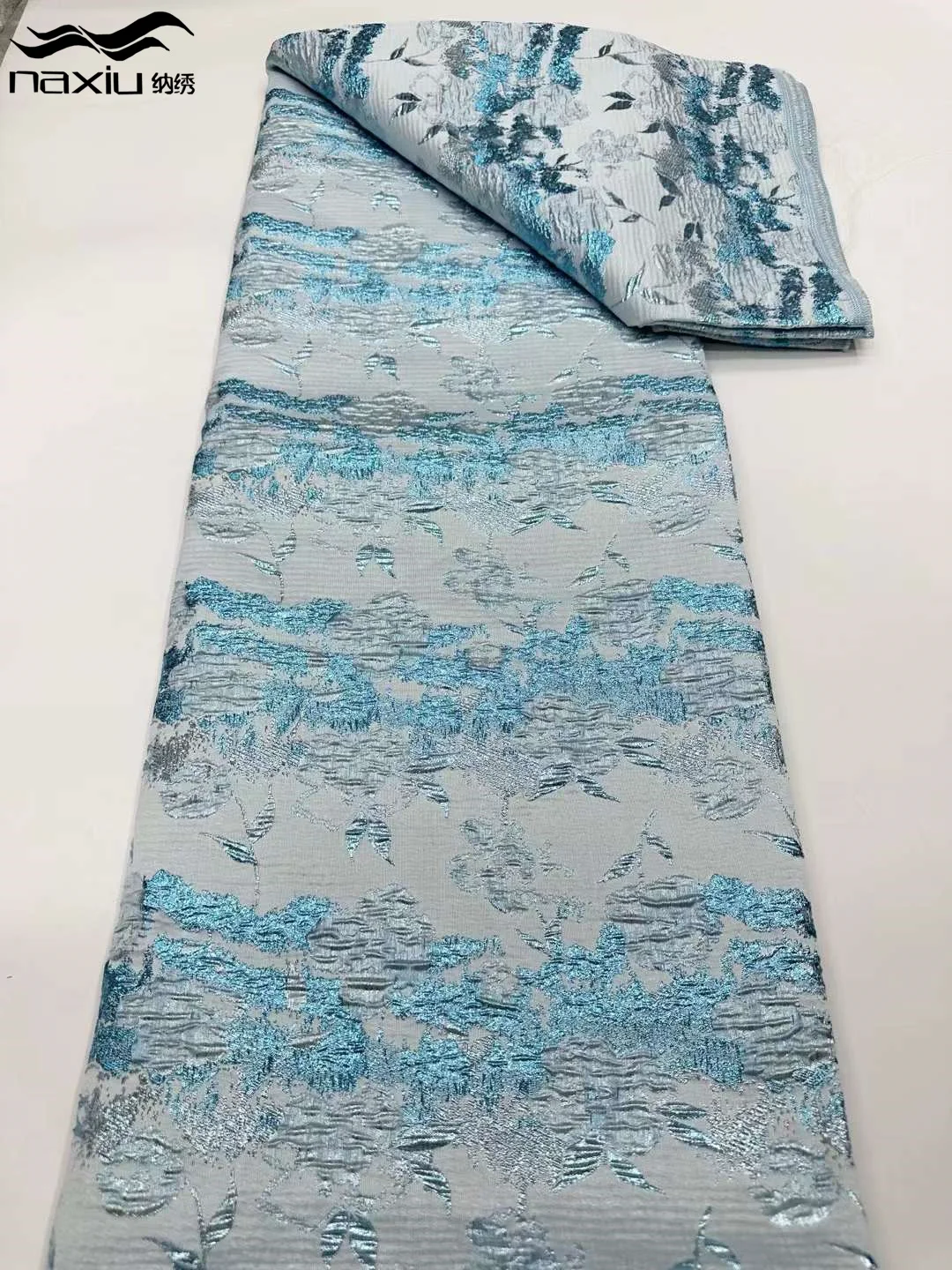 

Madison Африканское парчовое жаккардовая кружевная ткань 2024, Высококачественная нигерийская Цветочная Дамасская ткань, кружевная ткань для свадебной вечеринки