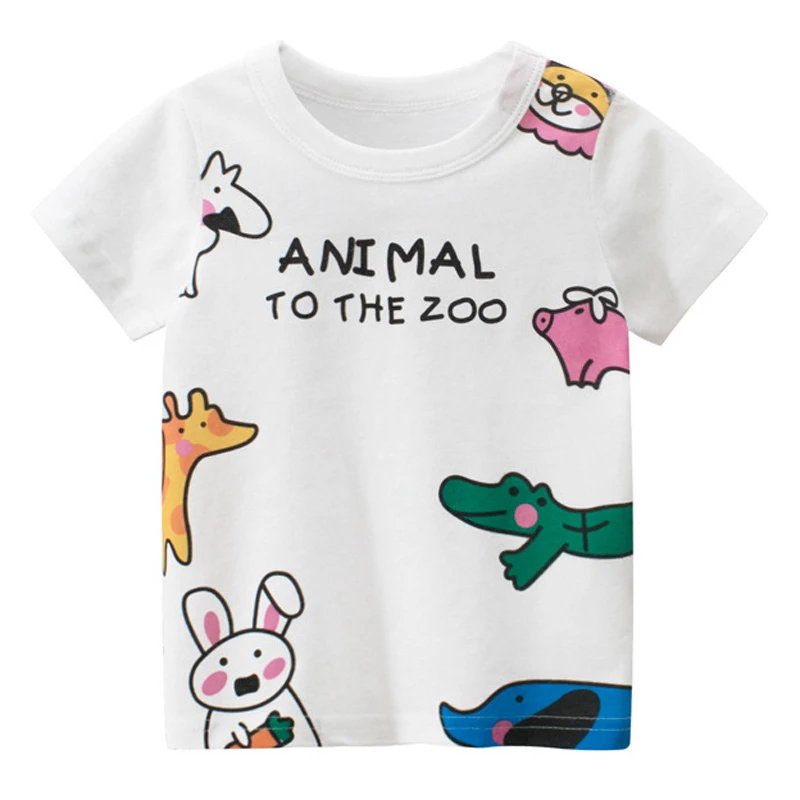 Shirts Animals Kids Girls | Tee Shirt Child Girl Animals | Kids Tee Shirts  Animals - T-shirts - Aliexpress
