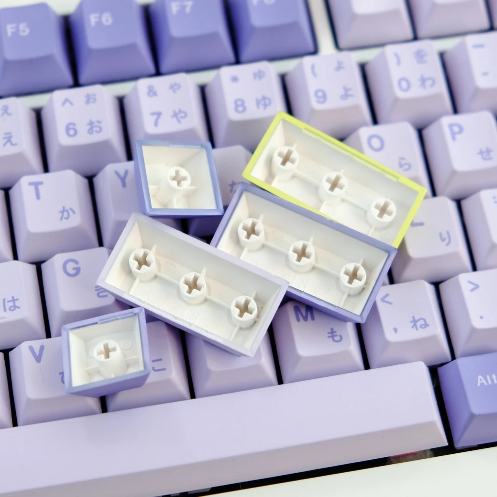 de tintura, teclado mecânico, interruptor MX, 61,