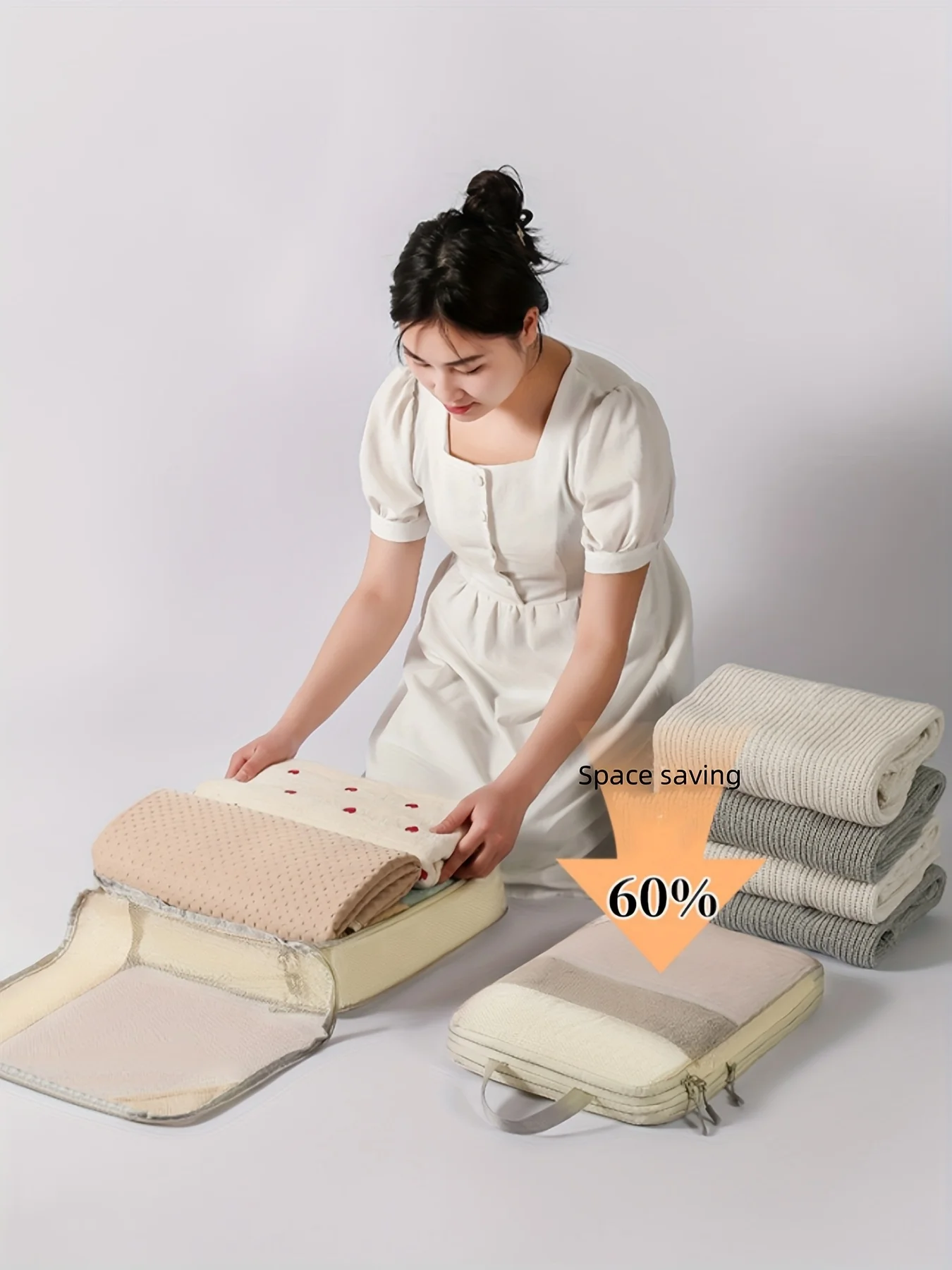 Expandable Mesh Storage Bag - Space-Saving, Versatile, and Ideal for Travel and Home Organization
