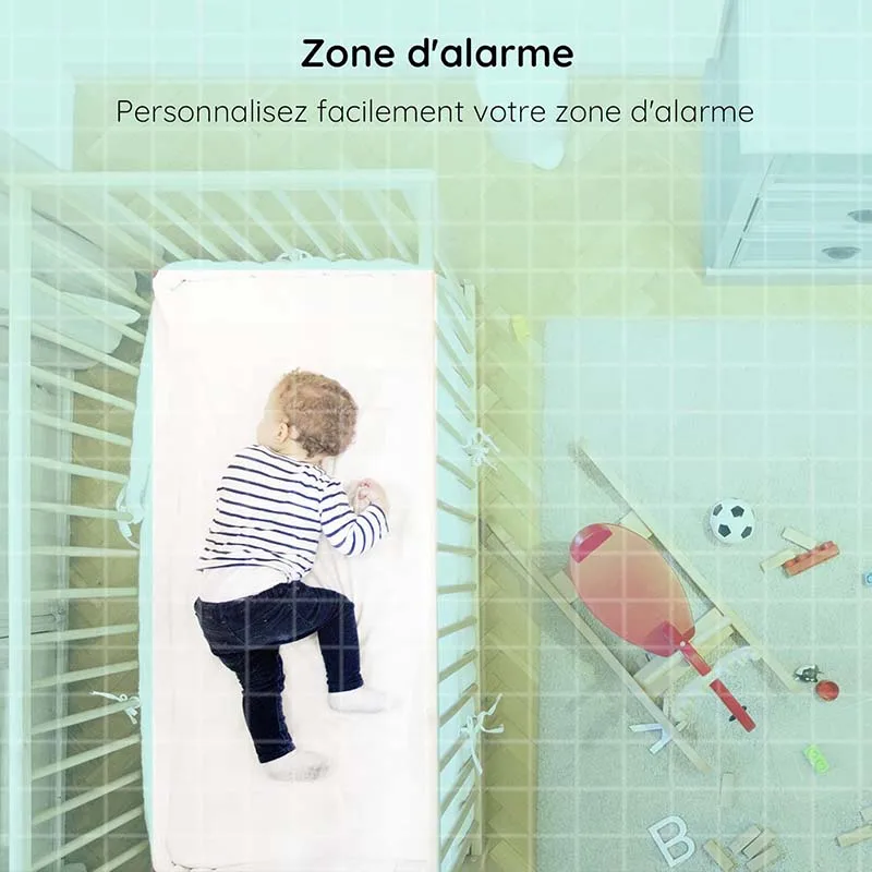 5 Inch 1080P Baby Monitor Camera with Tracking