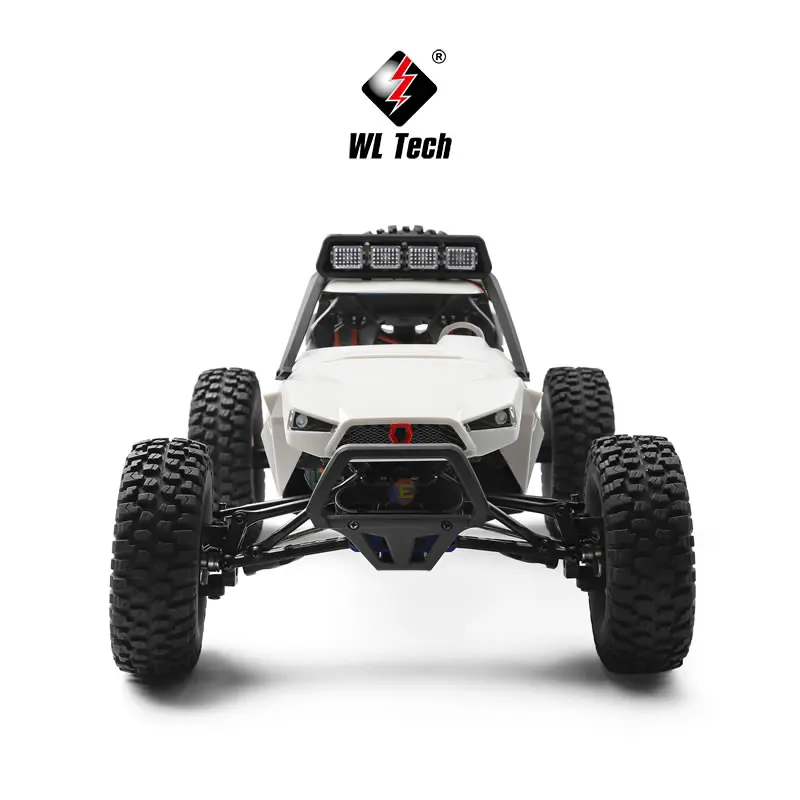 WLtoys WL 12429 1:12 4WD RC Racing Car High Speed Off-Road Remote Control Alloy Crawler Truck LED Light Buggy Toy Kids Gift RTF 6