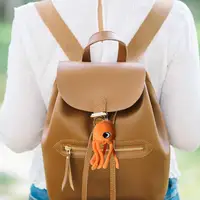 6pcs Garden BanBan Plush Keychains Monsters Doll Charm Key Chain Plush Toy Women Bag Pendant Car Key Ring Children Birthday Gift 2