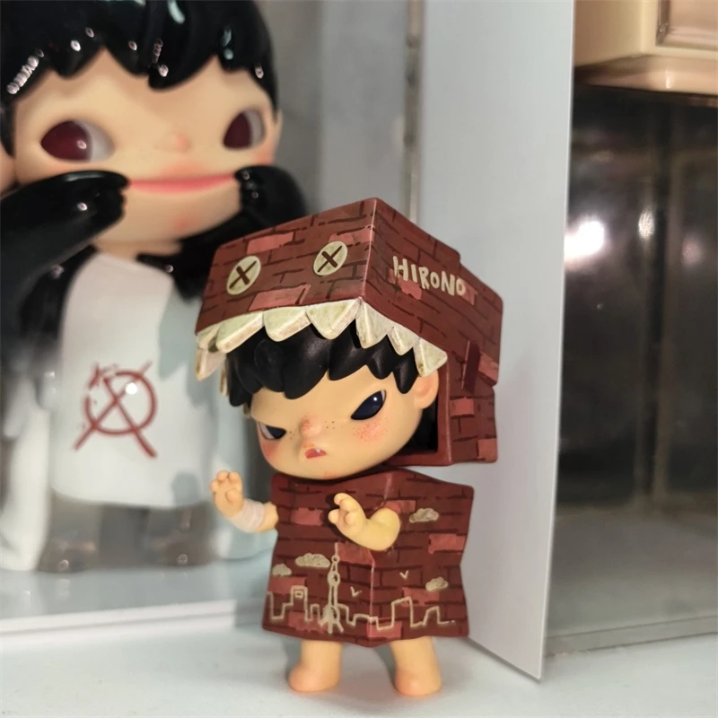 

Экшн-фигурки HIRONO SHANGHAI Monster Hirono, коллекционные аниме куклы, детские подарки, Декорации для комнаты, настольное украшение