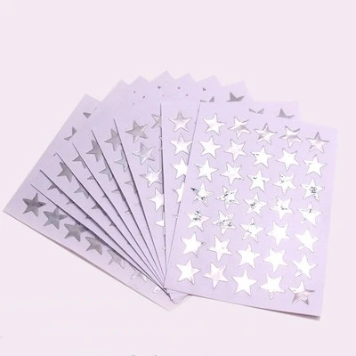 10sheets/pack Star Series Decorative Stickers DIY Stationery Paper Stick  Label For Scrapbooking Album Diary Decoration
